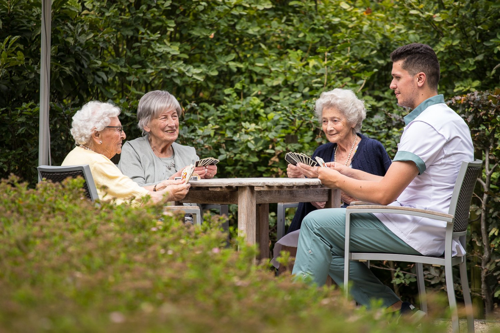 Maison de Repos Lubbeek activité jardin